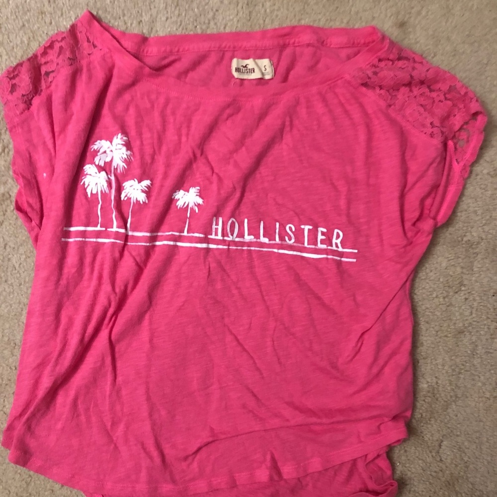 Pink Hollister Tee